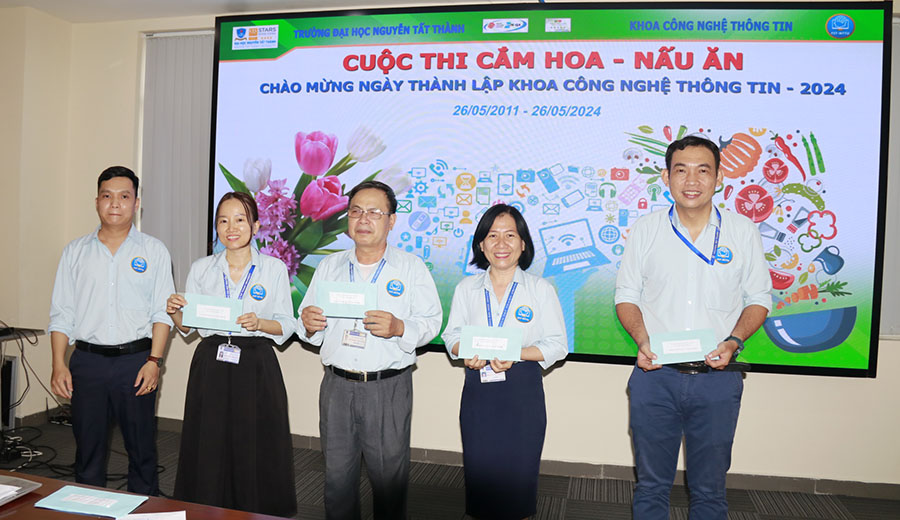 Cuộc thi "Cắm hoa- Nấu ăn" chào mừng Ngày thành lập Khoa CNTT - NTTU (5/2011- 5/2024)